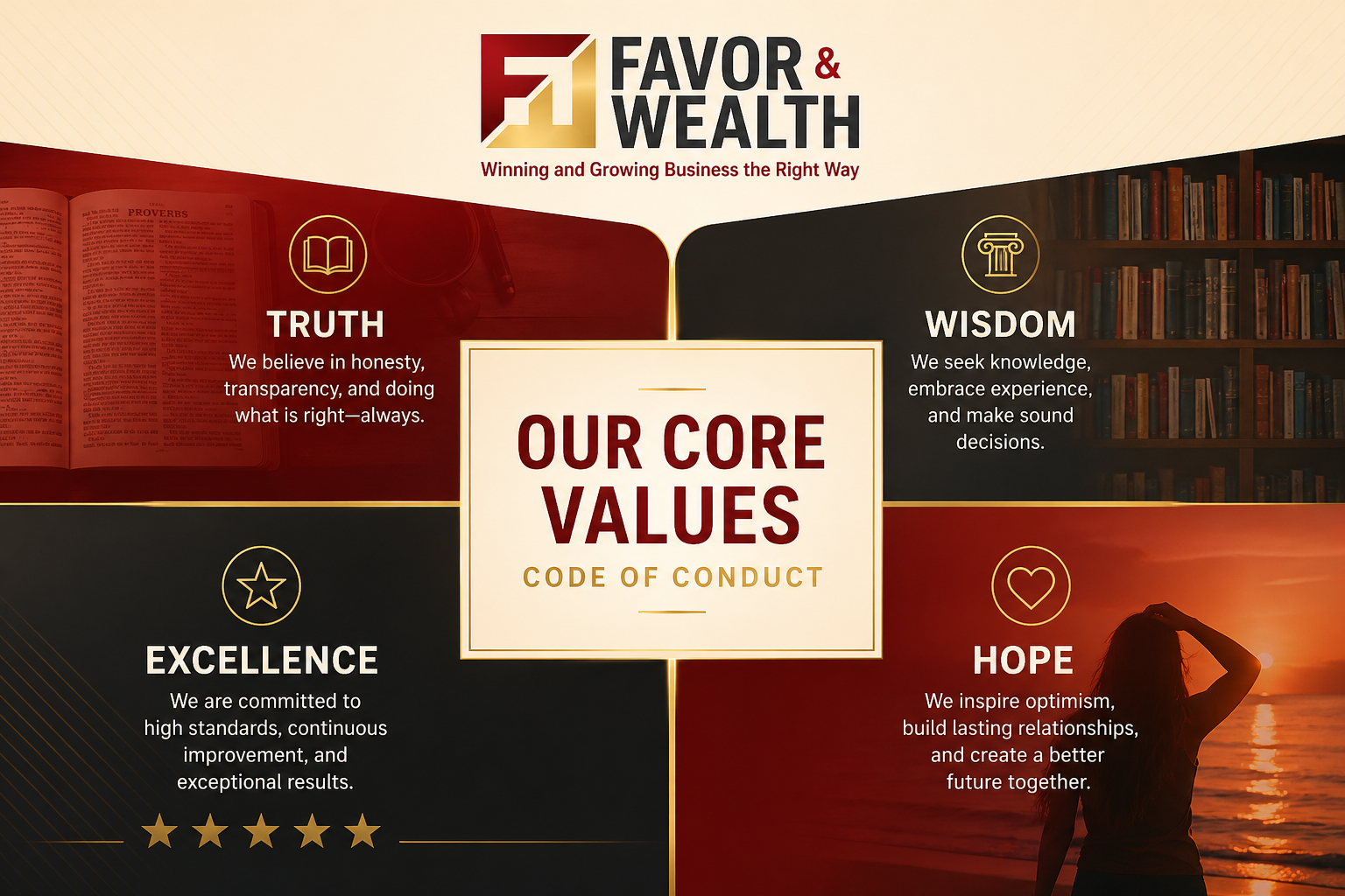 OUR VALUES 2026