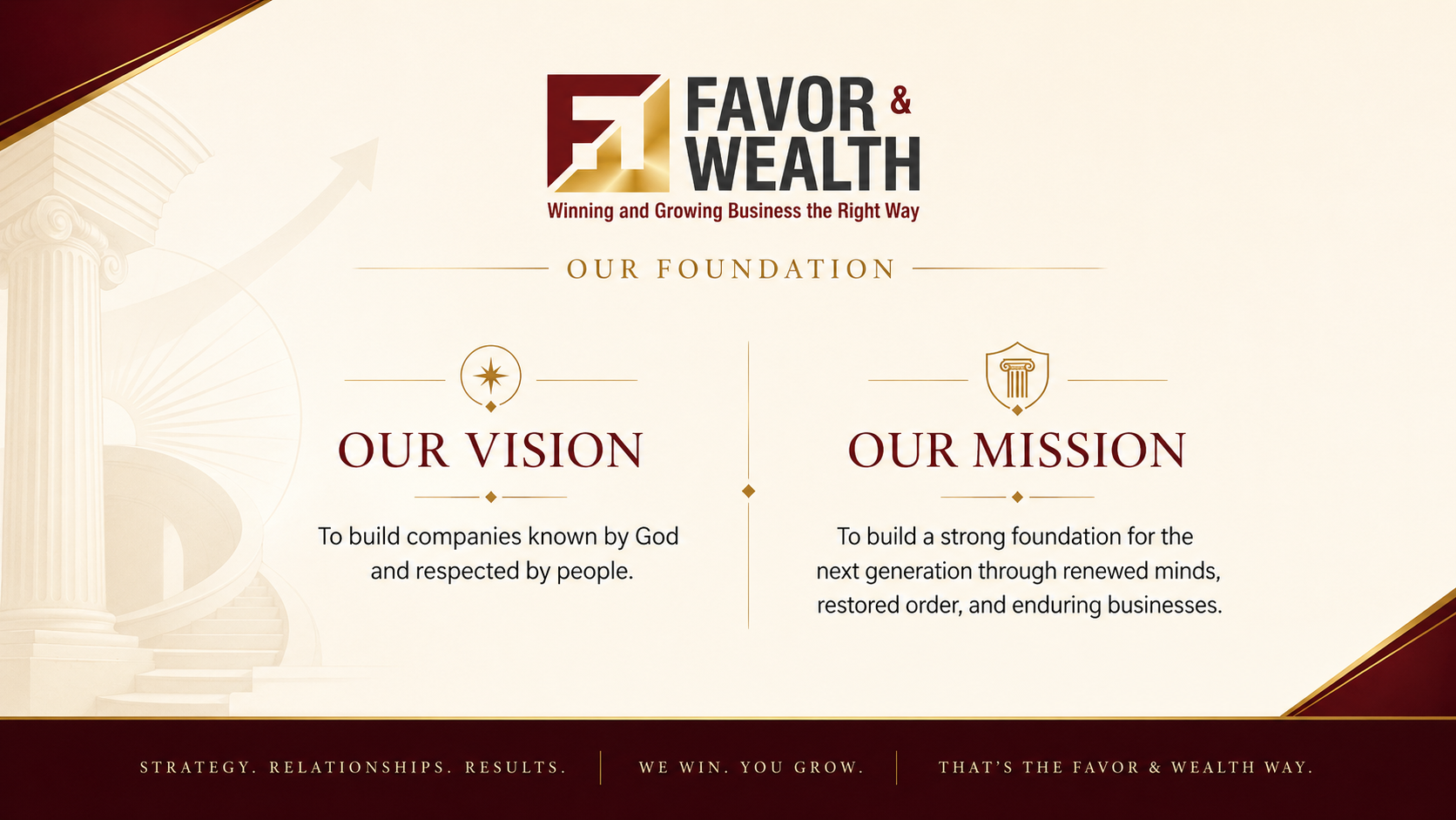 Our Vision and Mission